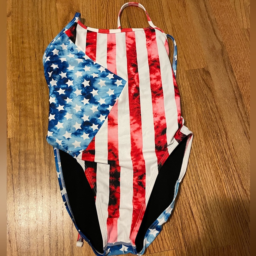 Jolyn American Flag Onesie